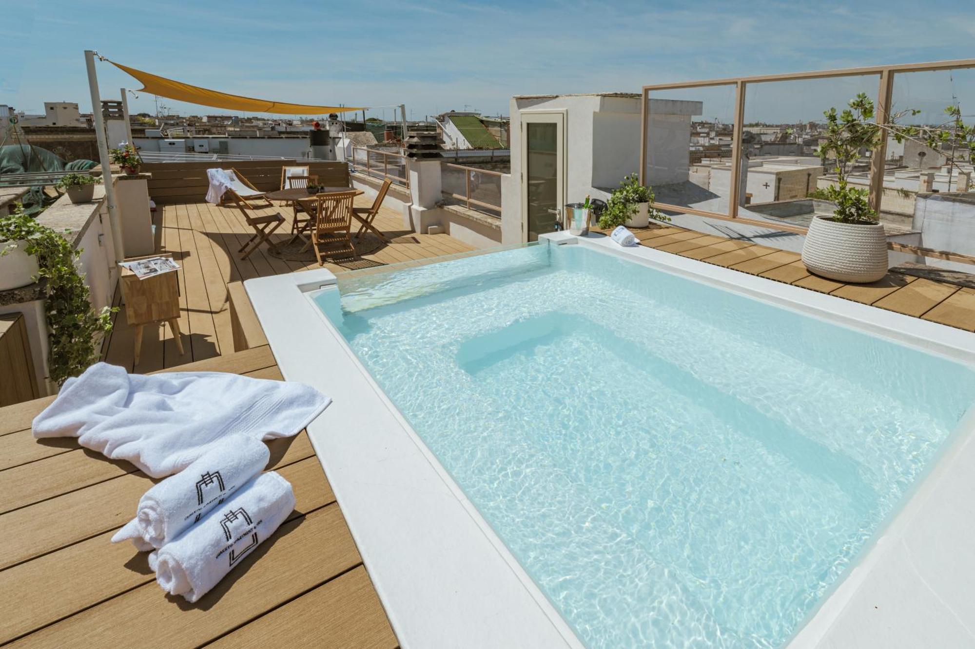 Guaceto Apartment Luxury Property With Private Pool On The Terrace Mesagne Zewnętrze zdjęcie